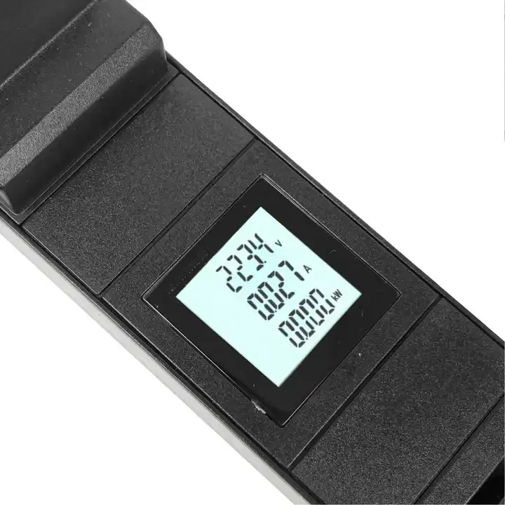 240V 30A C13 C19 High Quality Power Distribution Unit PDU for Cabinet with LCD Meter 1p 32A Circuit Breaker Air Switch