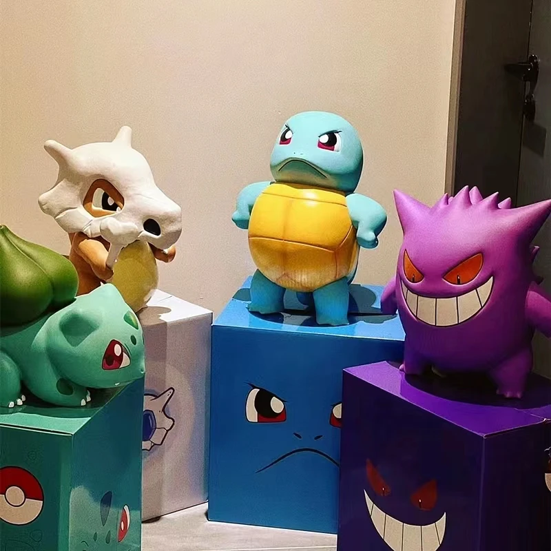Pokemone 1:1 Large Size Angry Charmander Statue Action Model Toy Cartoon Anime Figurines Cute Pokemone Figures