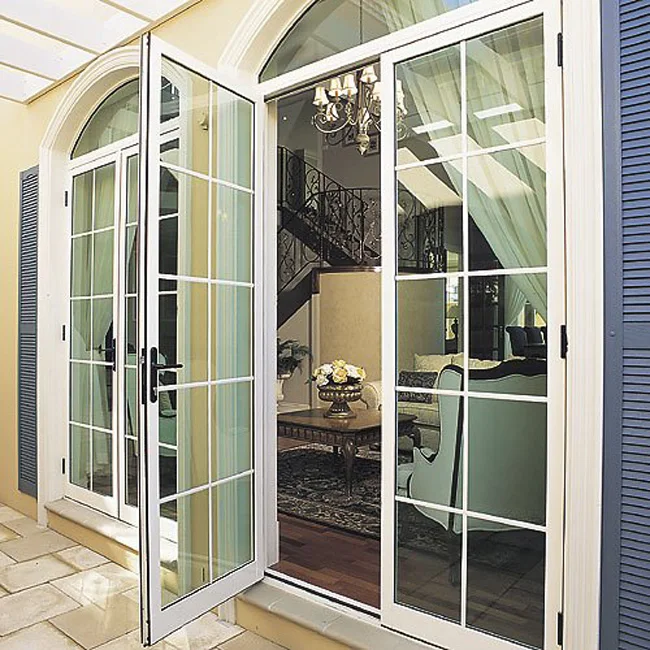 US Australian Standards Super Large Aluminum Aluminum alloy sliding Glass door With Tempered Thermal Insulation Glass