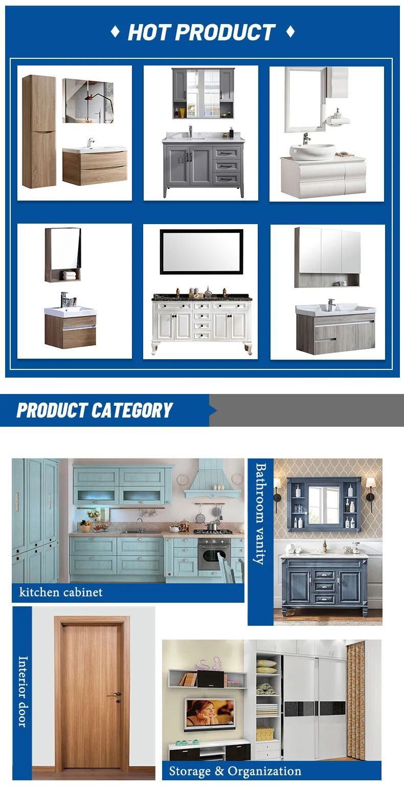 Y&r Furniture pvc bathroom cabinet for business