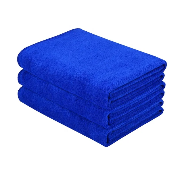 16x16 In Buck Pack 12 10 In 40 x 40cm 200gsm 300gsm Car Microfibre Cloths Blue Yellow Green Cleaning Cloth Microfiber Towel