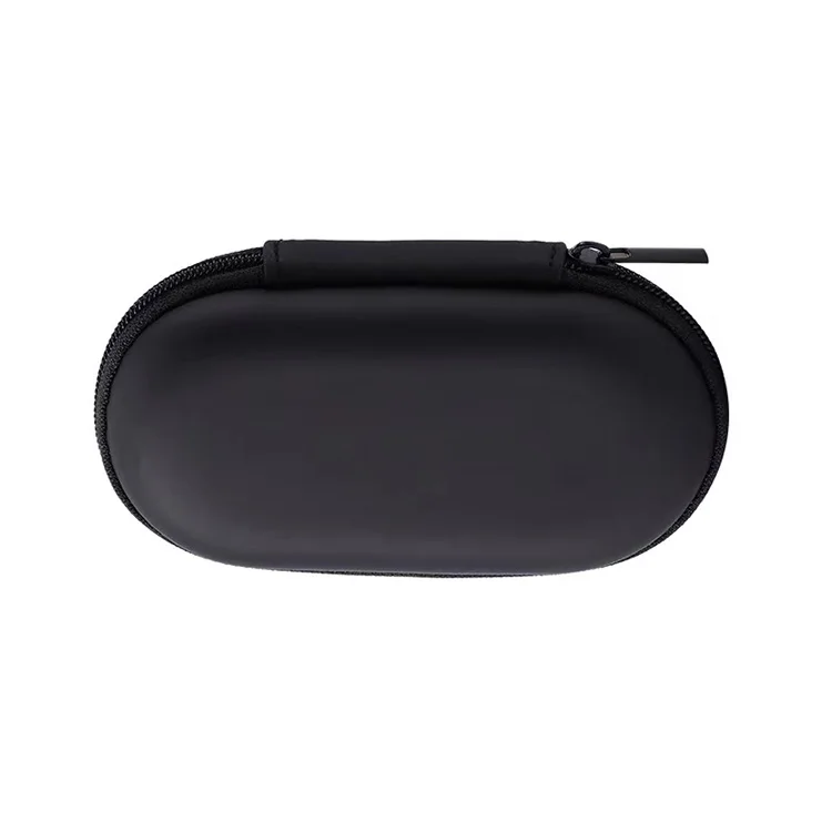 Wholesale Leather Earphone Pouch  EVA Earphone Holder Carrying Case