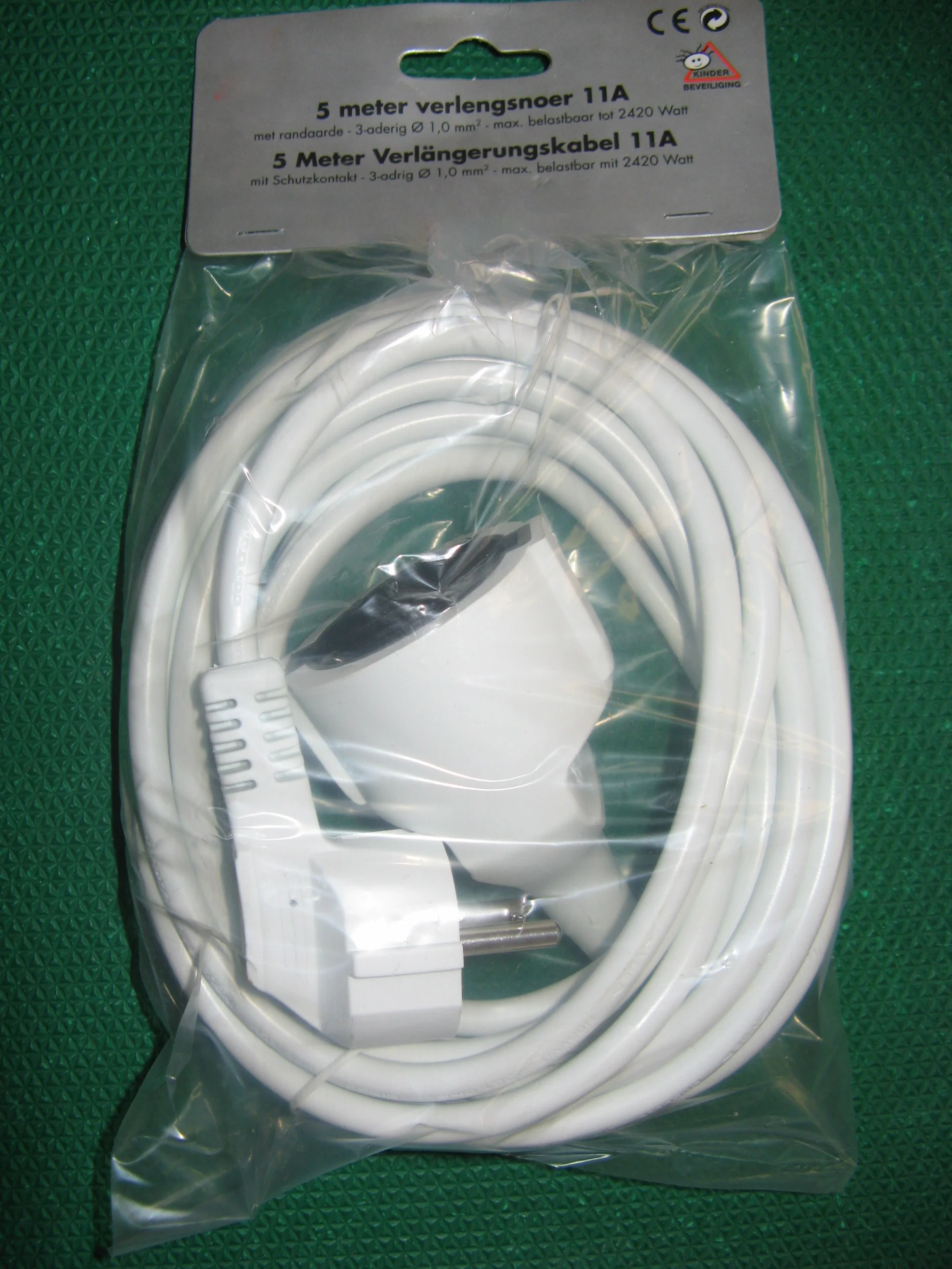 16a 250v Extension Cord Europe Extension Cord Vde Power Cable With Vde