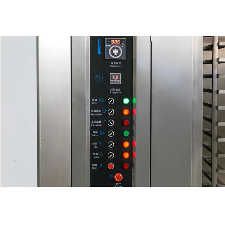 Automatic Big Rotary Bread Baking Oven Rotary Rack Oven Gas diesel Rotary Bread Oven South Africa