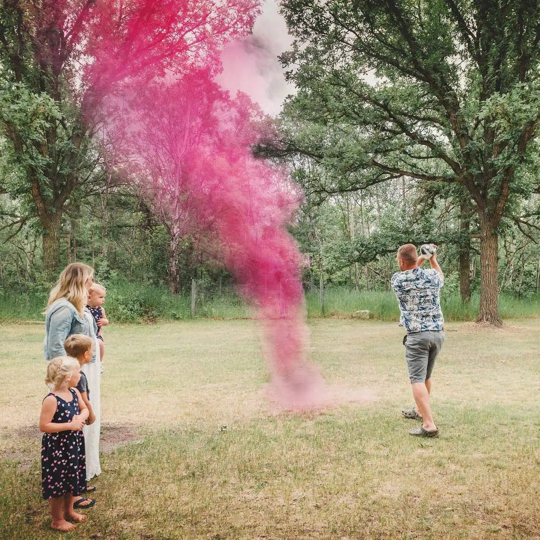 Gender Reveal Golf Balls Exploding Girl or Boy Baby Reveal Announcement ...