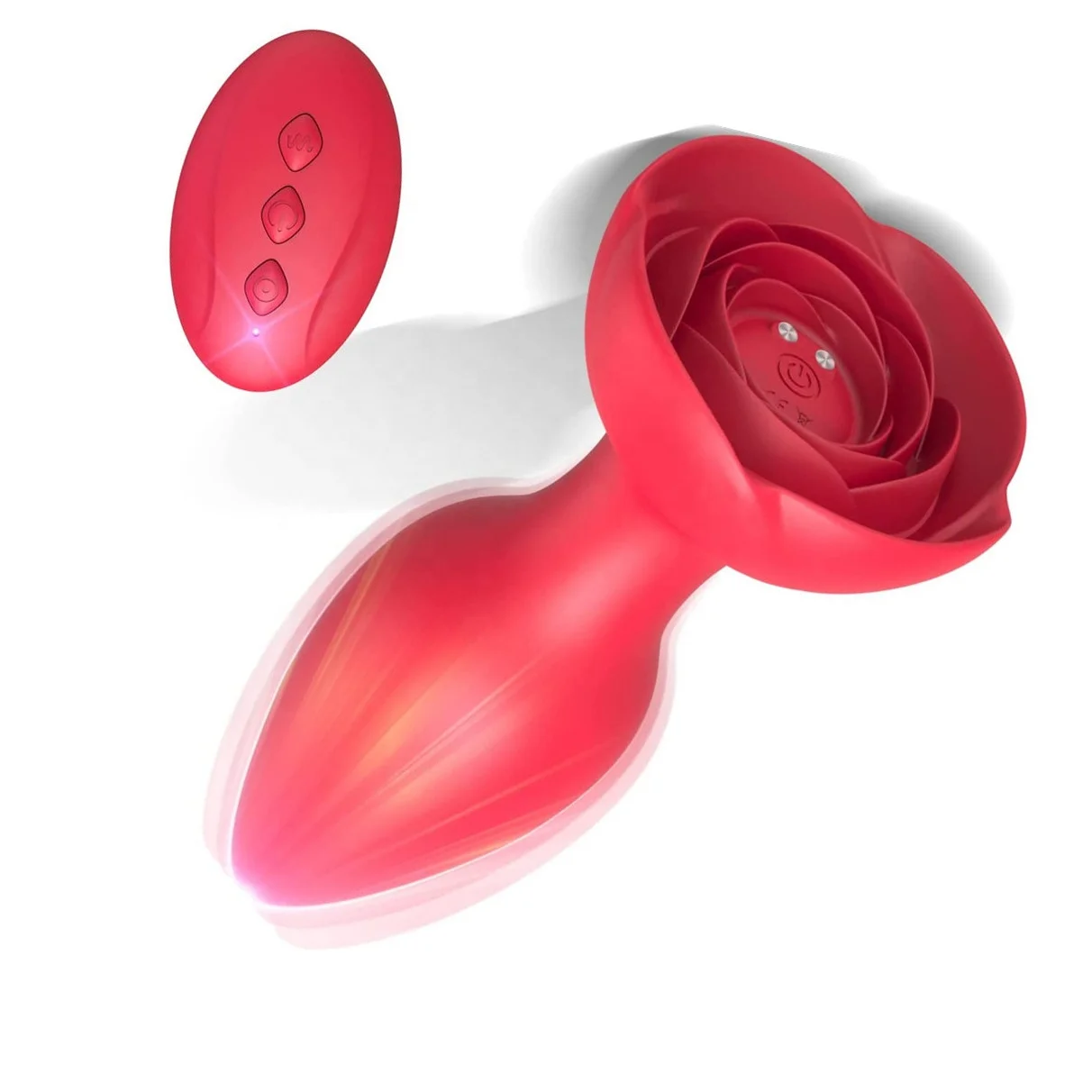 Wholesale Male Remote Control Rose Anal Vibrator - Fun Sex Toy Wholesale Male Remote Control Rose Anal Vibrator - Fun Sex Toy