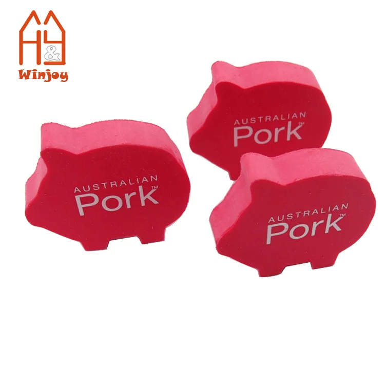 Ластик в форме животных ластики В Форме Свиньи/свинины с печатью логотипа на заказ ластик или резина оптом.