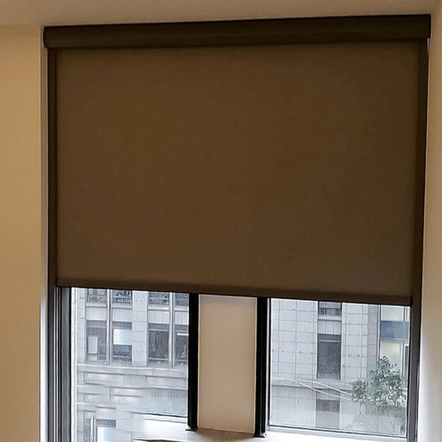 SHADERAY Windproof and waterproof outdoor heavy duty roller blinds with patio