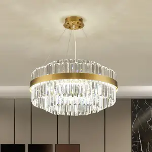 High Quality Custom Indoor Decorative Home Hotel Living Dining Room Luxury Modern Crystal Chandelier