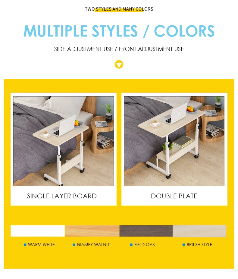 bed side table study folding laptop table computer desk