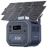 Ark2500 con 2 paneles solares de 400W