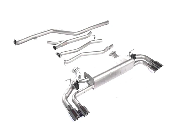 exhaust catback with remote control