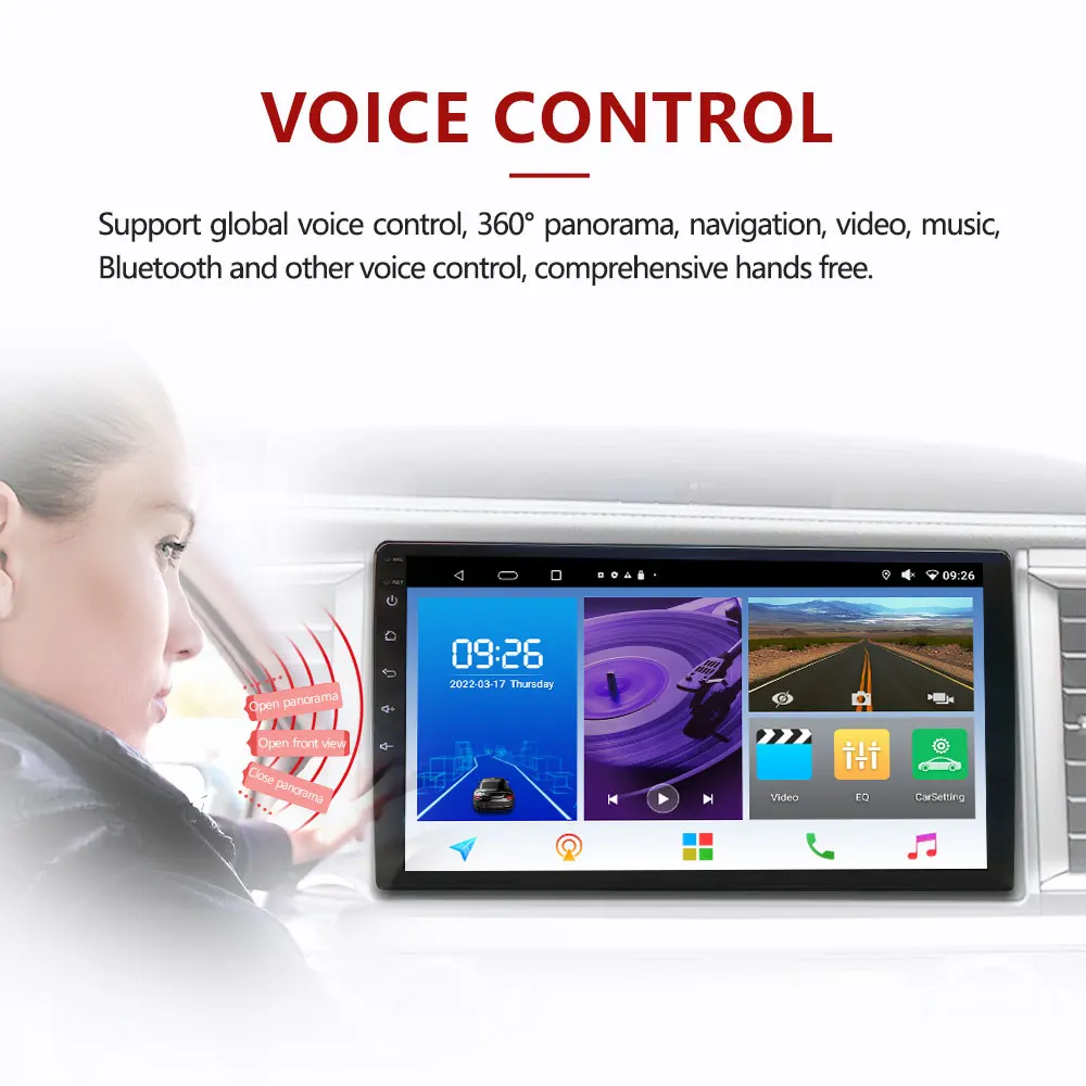 Wemaer OEM T5 Car 360 Degree Camera System Radio Stereo Navigation Waterproof HD Video Bird View 360 Car Camera Android Player