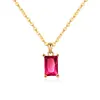 18K gold (July ruby)