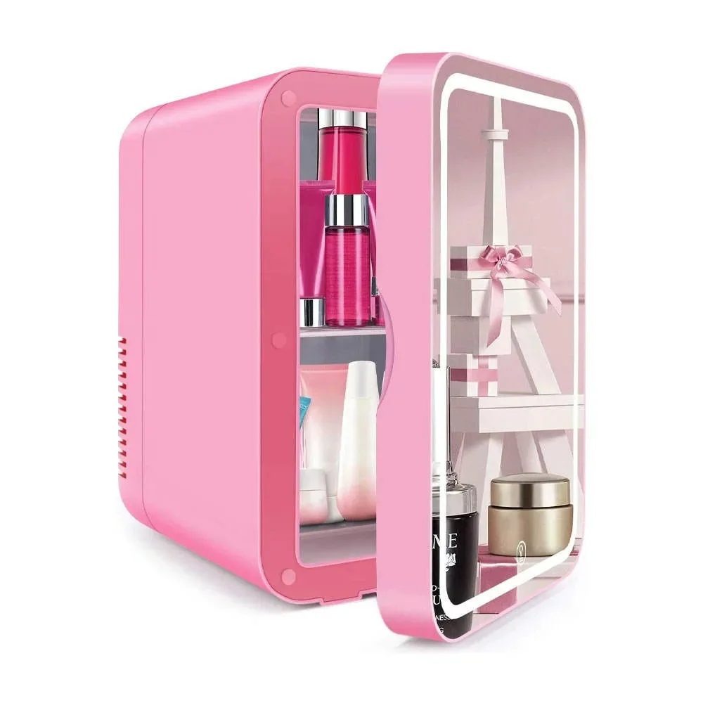 Newest Pink cosmetic mini fridge