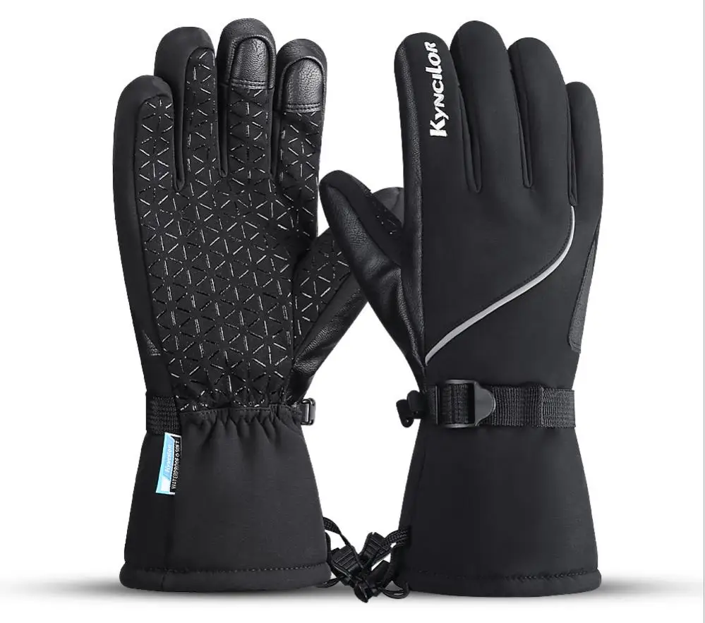 Black, Large Motorcycle Gloves Touch Screen Cycling Snowboard Snowmobile Gloves Black, Large Motorcycle Gloves Touch Screen Cycling Snowboard Snowmobile Gloves