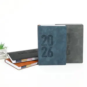 Wholesale Luxury End-of-life Diary Planner Private Label Personal A5 Hardcover Weekly Monthly Daily Notebook