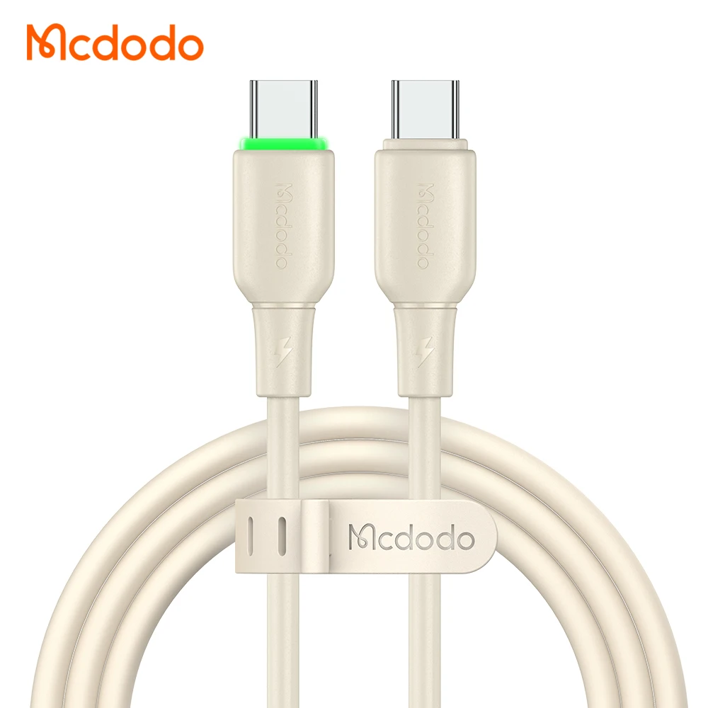 Soft Silicone USB A to USB C Cable 60W