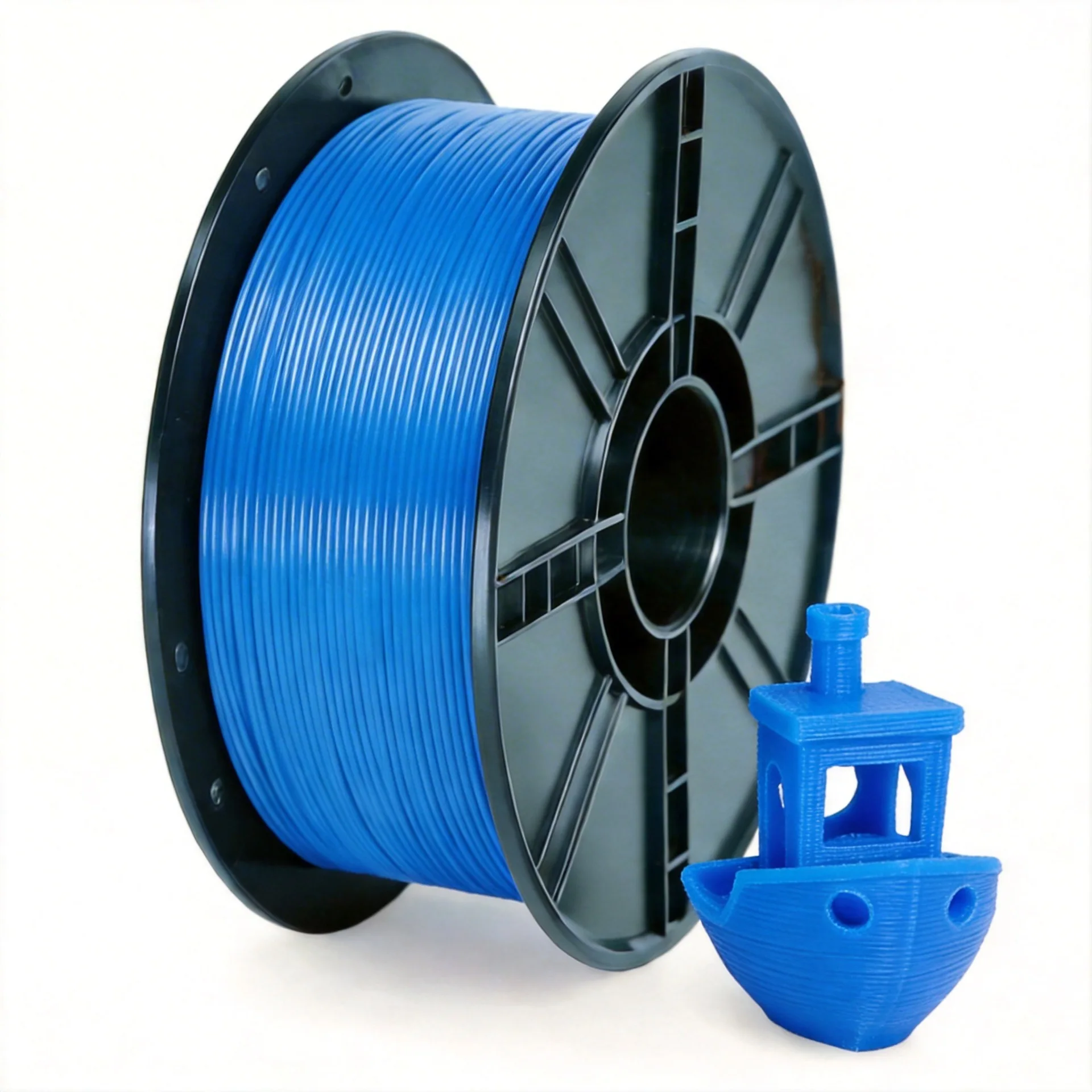 Newmars3dp ホワイトPETG 3Dフィラメント 1.75mm 1kg、整然とした巻き付け・気泡なしのFDM印刷用プラスチック消耗品
