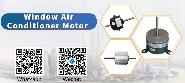 Hot sale air co<em></em>nditioner window ac fan motor price