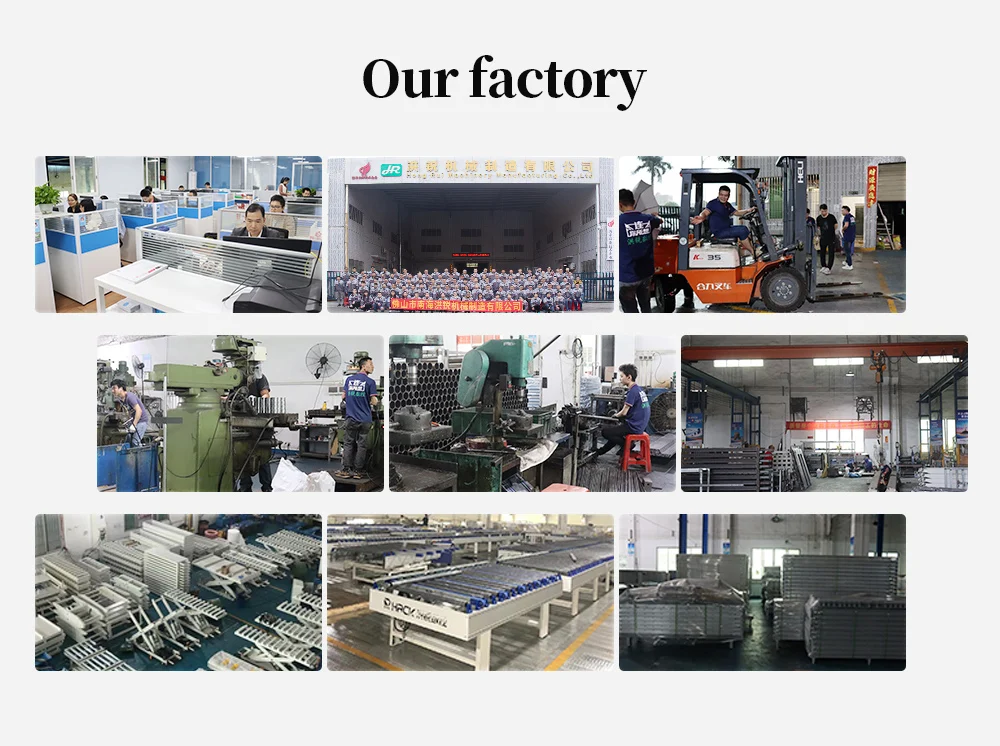 Hongrui factory customized automatic production line cargo conveyor belt factory