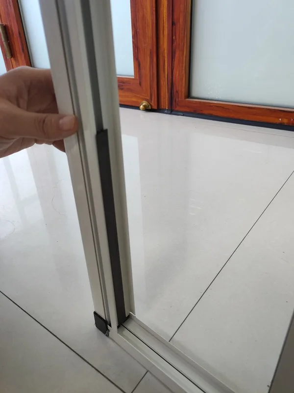 Retractable Pleated Mesh Sliding Insect Screen Window and Door