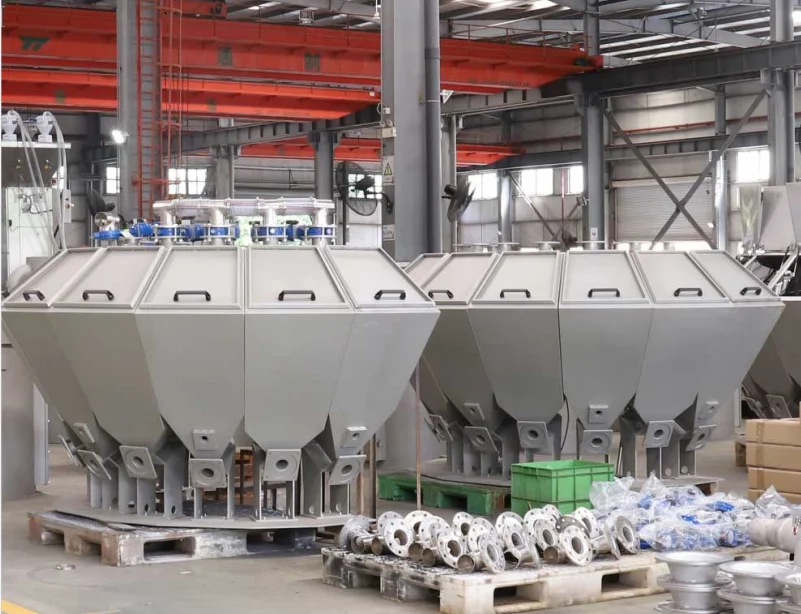 4 Component Multihead Weigher Powder Doser Chemical Machinery Equipment Automatic Plastic Additive Dosing