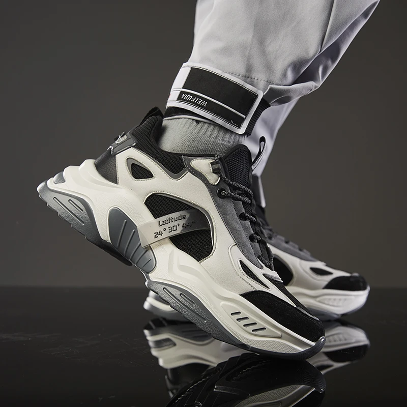 2020 New Spring running shoes men sneakers color matching sports shoes men casual breathable trendy shoes