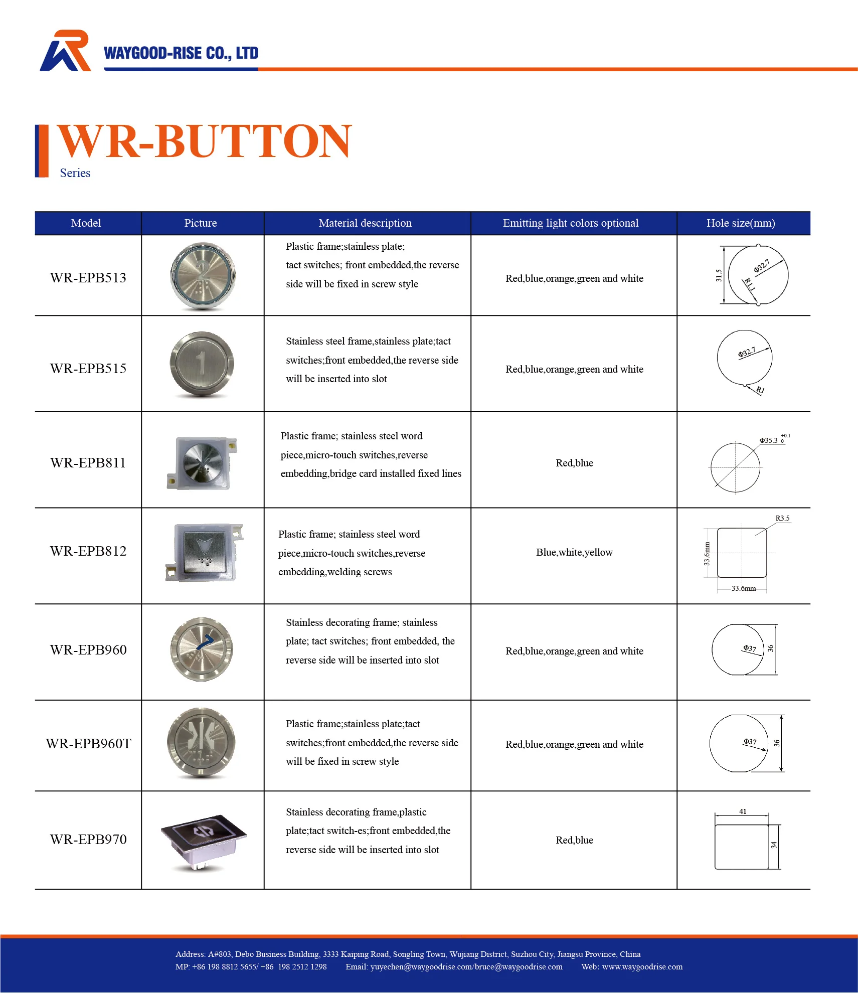 Momentary on off Switch Key Switch Elevator Door Lock WR-KS-D530 ...