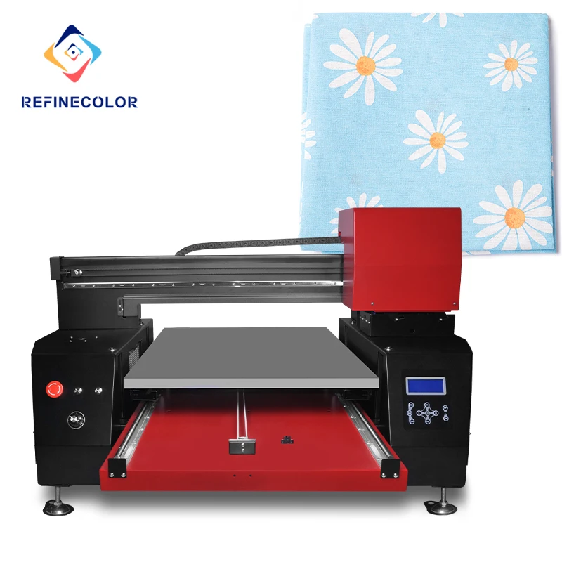 Good Selling A1 Digital Printing Machine New Condition for Hoodie Towel Hat Tshirt Fabric XP600 Print Head 1 Year Warranty