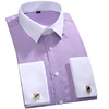 purple and white striped shirt mens