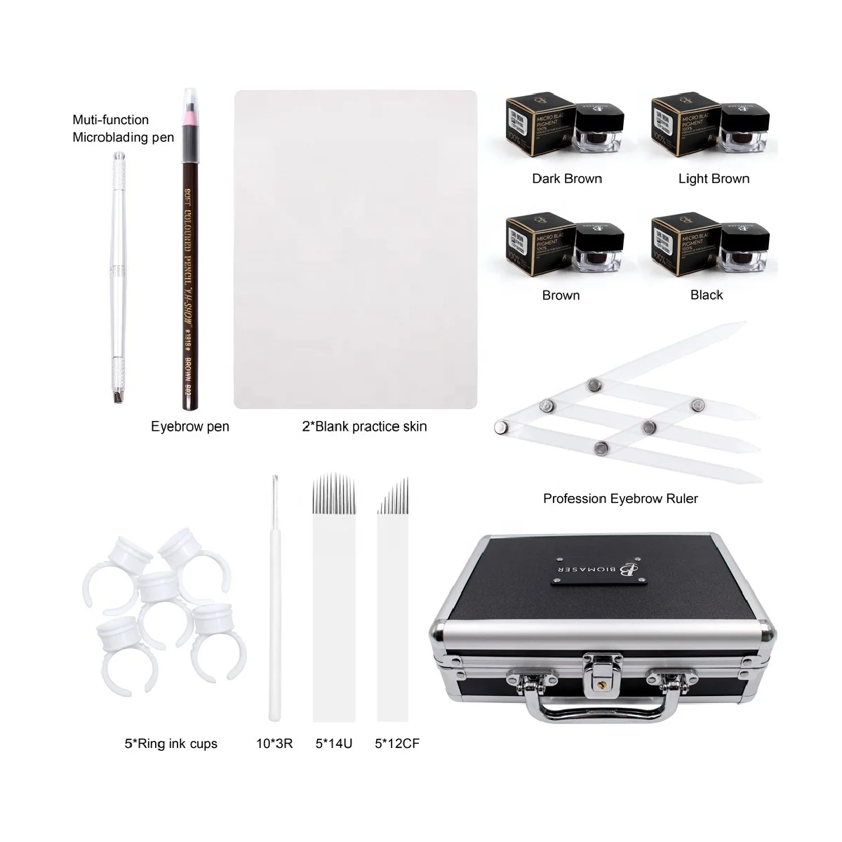 Professional Starter Microblading Kits for Training Students Microblading Tools