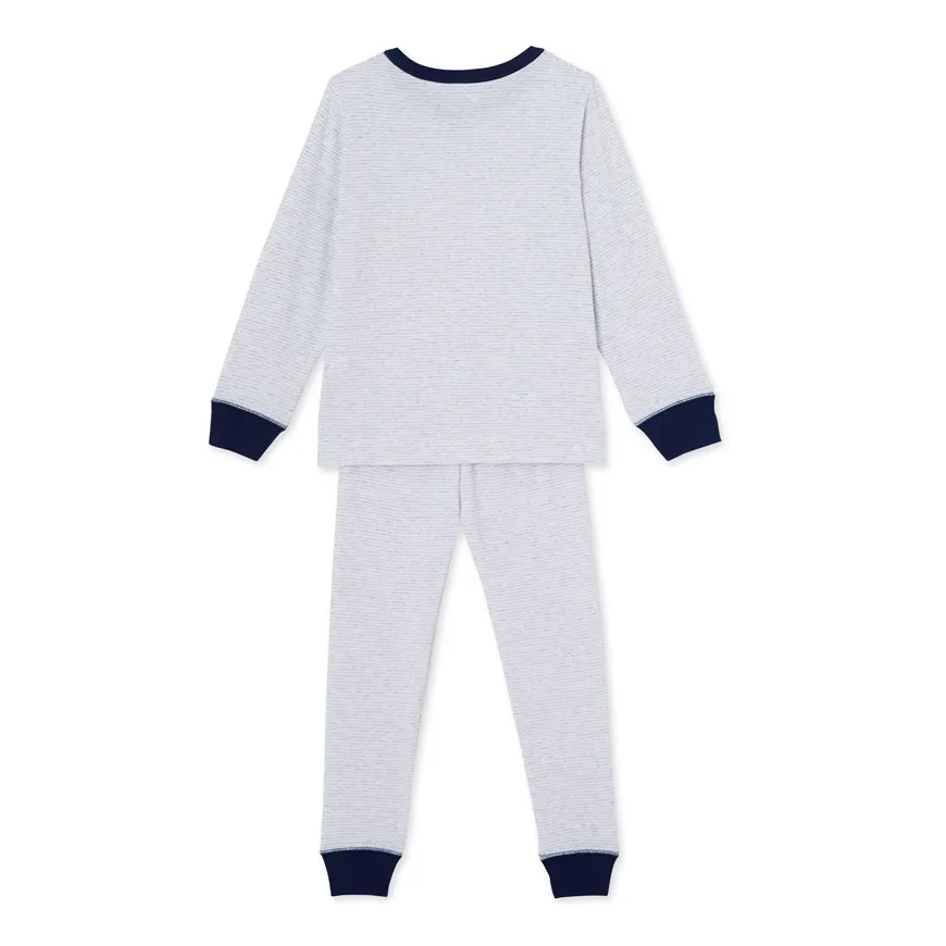 Дешевое хлопковое Ночное платье в китайском стиле для мальчиков, пижама, одежда для сна