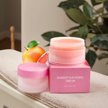 Private Label 50g Makeup Remover Balm Cream Skin Care Products for Face and Eye Premium Cleansing Balm