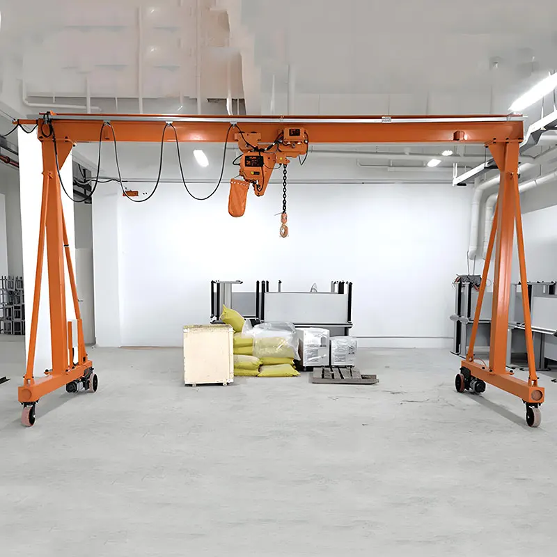 Easy Installation Warehouse 5 Ton Portable Mini Gantry Crane