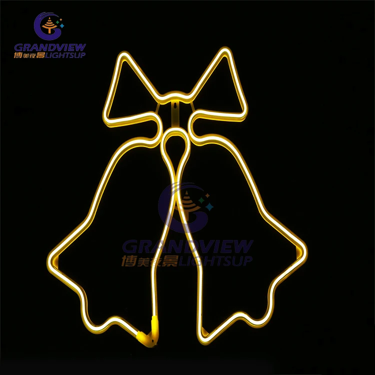 Motif LED Bell Light Waterproof for Halloween Decorations for Christmas Thanksgiving New Year's Day IP65 Wedding Decorations
