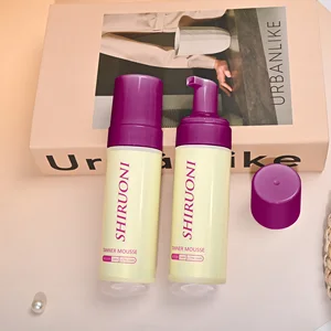 OEM ODM Natural Organic Wheat Color Sunless Tanning Mousse Foam Self Tanner Bronze Deep Dark Tan Foam Mousse