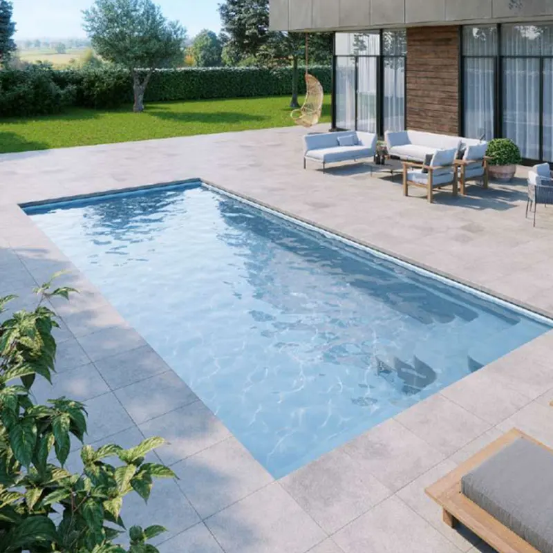 Плавательный бассейн из стекловолокна