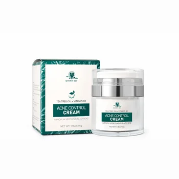 Private Label Anti Aging Control Acne Pimple Remove Anti Tea Tree Acne Treatment Face Cream