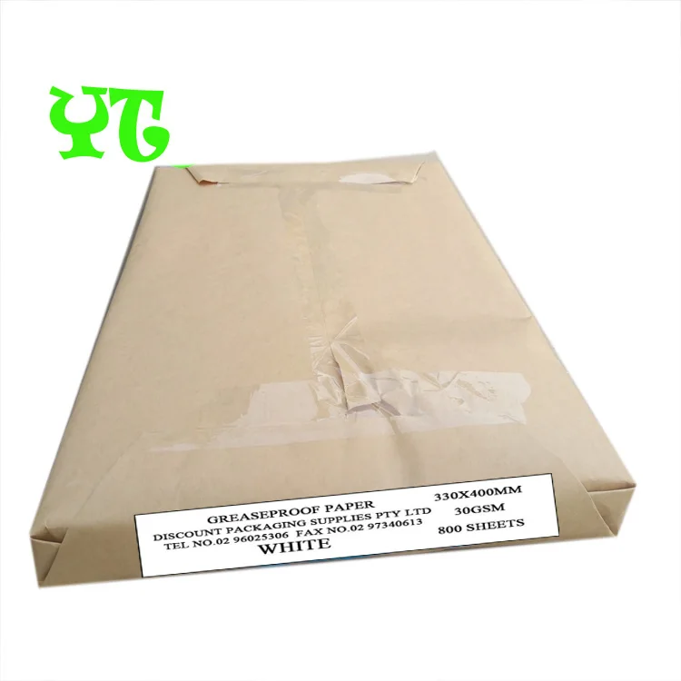 HOT Mosfet Transistor Burger Wrap Paper Greaseproof Sandwich Wrapper Manufacturer