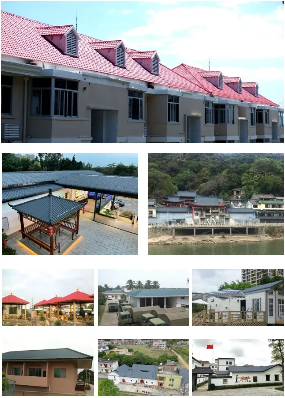 Chinese Pvc Plastic Roof Tiles Pane Color ASA Coated PVC Plastic Type of Roofing Sheets for Steep Slope Roof Supplier