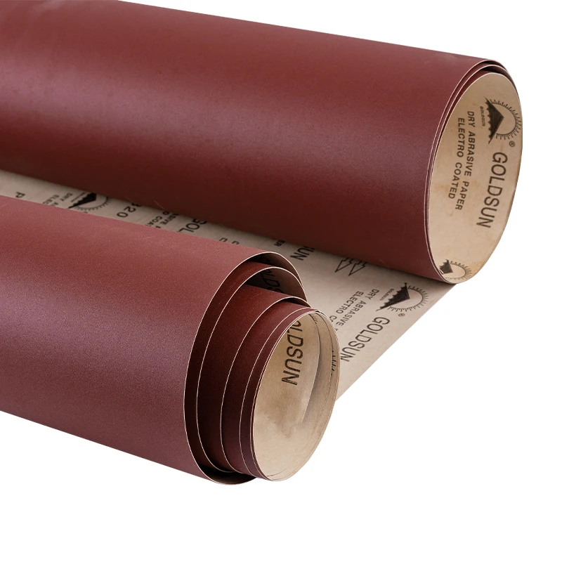 P40p1000 German Ewt 250g Kraft Sandpaper Roll Abrasive Sanding Paper