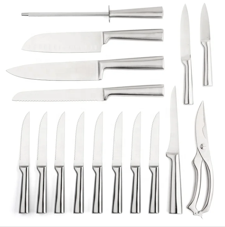 Professional Family Kitchenbrothers 17 Pieces Cutco Serbian Chef Knives Set  Stainless Steel Kitchen Knife Sets - Buy Professional Family  Kitchenbrothers 17 Pieces Cutco Serbian Chef Knives Set Stainless Steel  Kitchen Knife Sets
