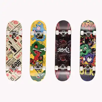 Wood Maple Street Skateboard Custom Skateboard Deck 7 Layer kids Cheap Skateboard for sale