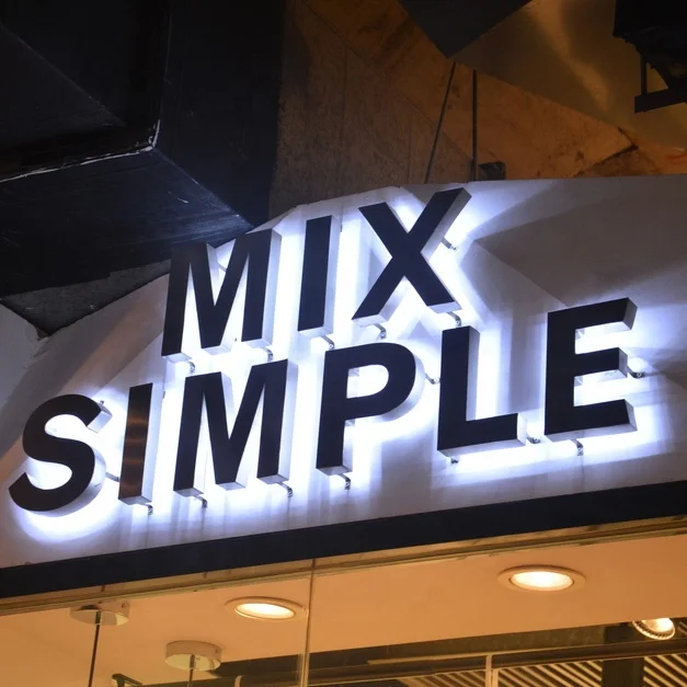 Panaflex サイン LEDネオン文字アクリル自立ステンレス看板