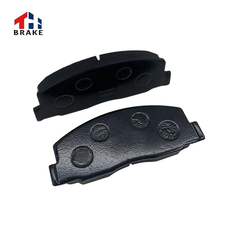 product factory price auto parts manufacturers back plate disc brake pads d2026 for japanese cars-4