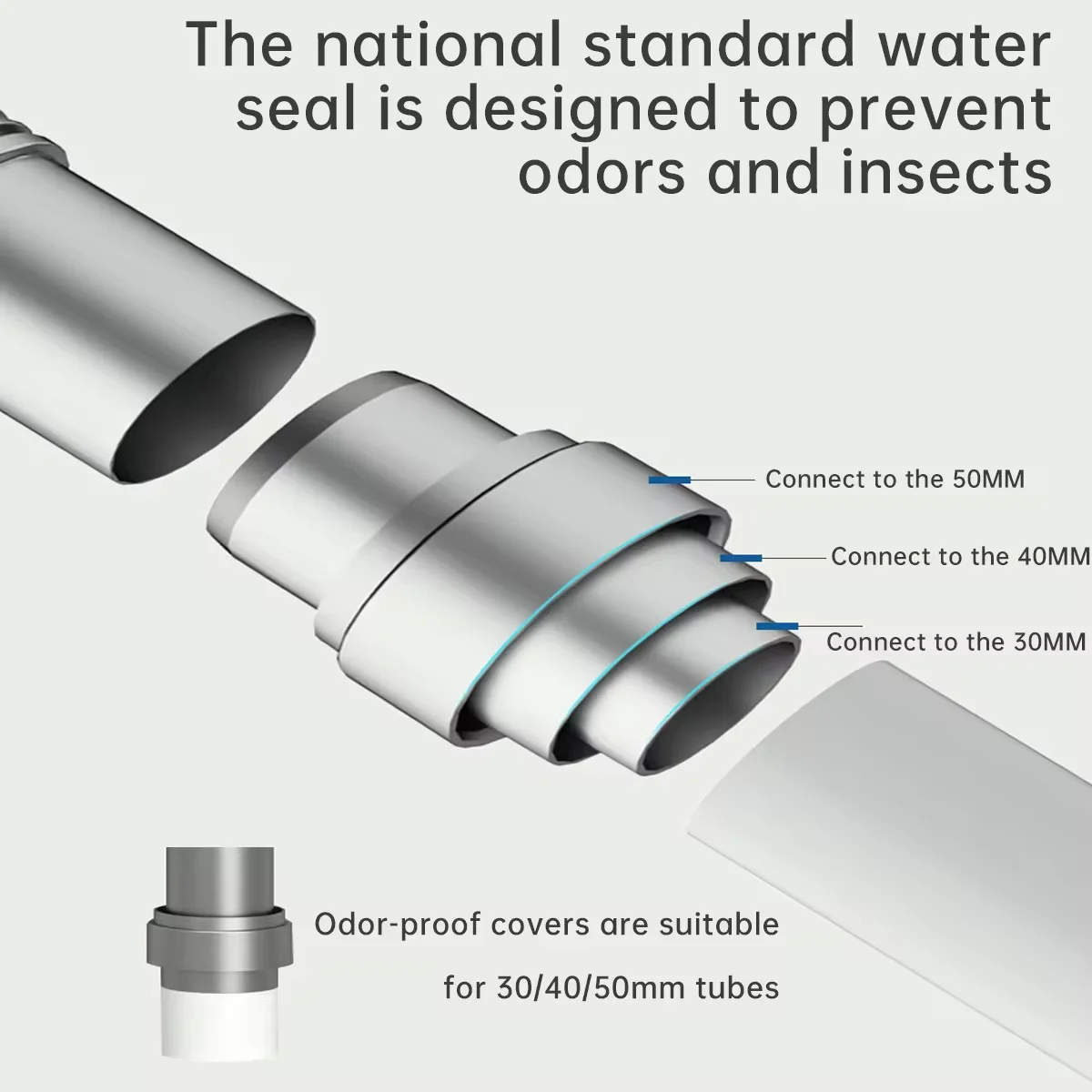product custom stainless steel table control kitchen two bowls sink strainer drain basin waste trap flexible sewer pipe drainer hose-6