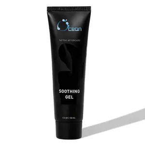 Private Label Tattoo Aftercare Soothing Tattoo Gel Moisturizing Skin Herbal Extract Tattoo Soothing Gel