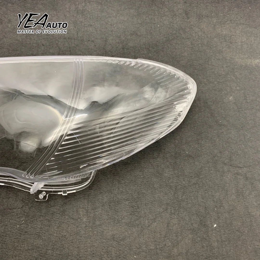 product yea auto car headlight cover lens glass for toyota vios lens cover 2006 2007 pc lampshade clear shell-32