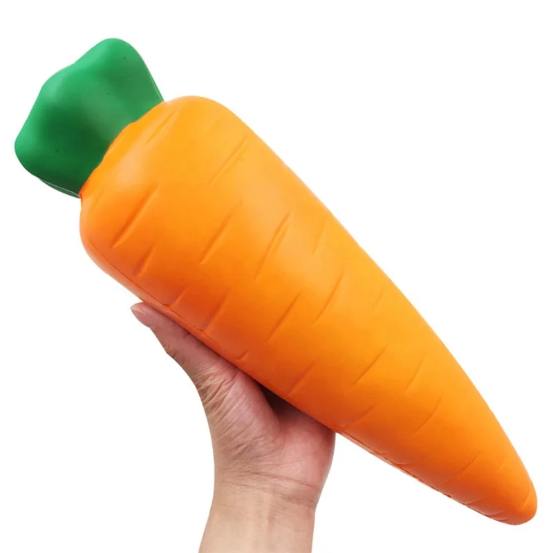 squishy carrot toy